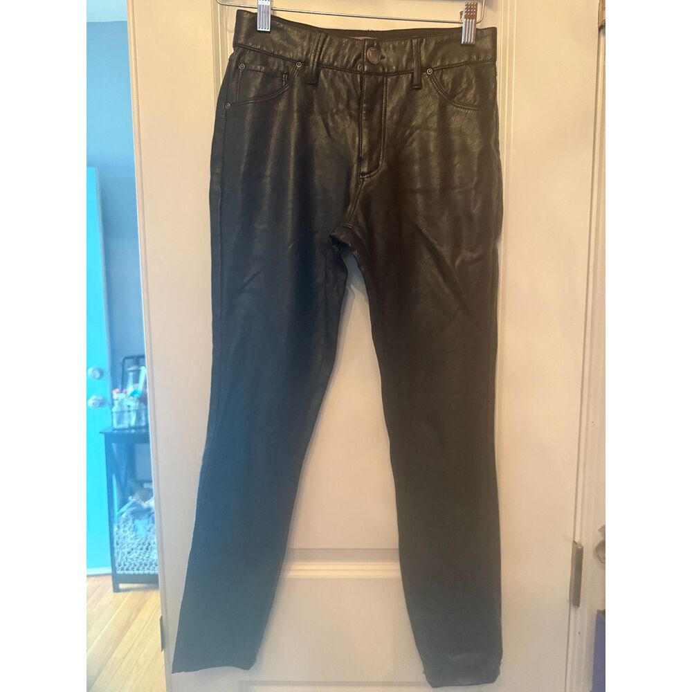 Maurice's Faux Leather (Pleather) Skinny Leg pants Size 2 EUC